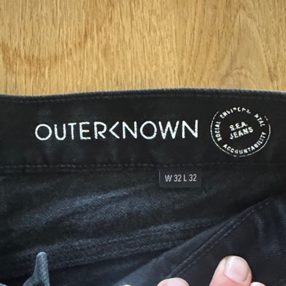 Outerknown Men's Dark Jeans - Picture 2 of 8